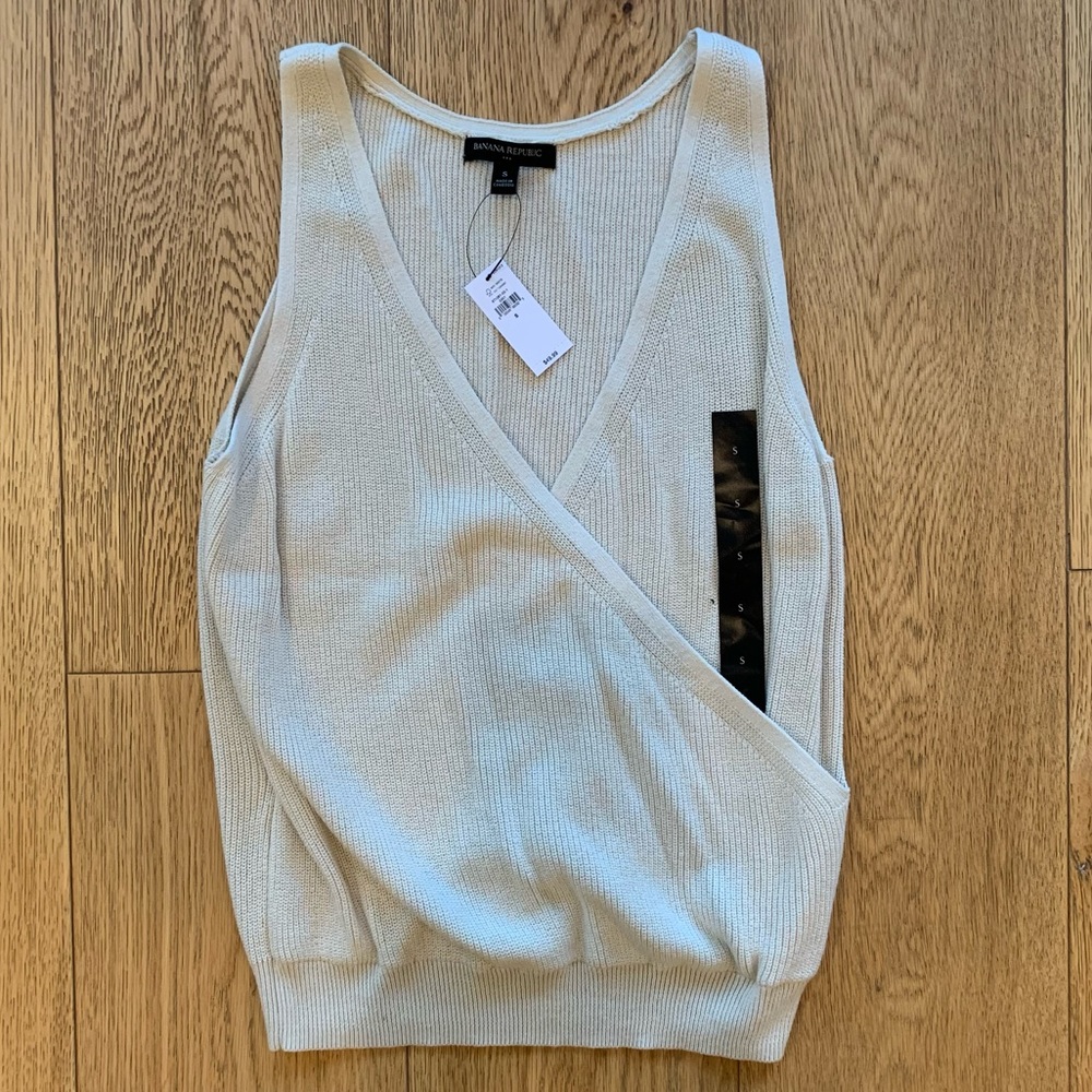 Banana Republic Crossover Sweater Tank